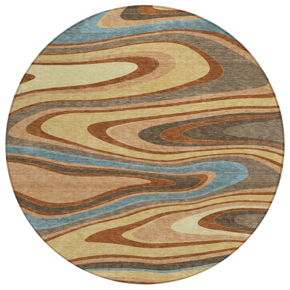 Chantille ACN2494 Gold 8' x 8' Rug