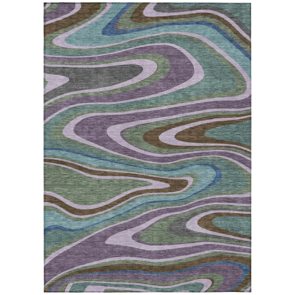 Chantille ACN2494 Purple 5' x 7'6