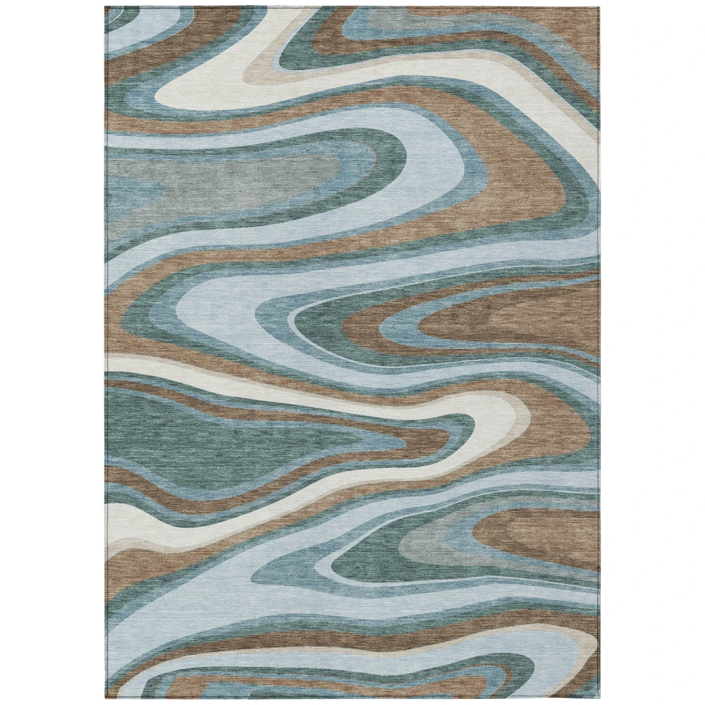Chantille ACN2494 Teal 9' x 12' Rug