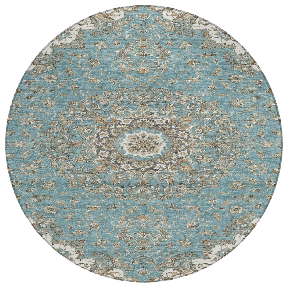 Chantille ACN2495 Teal 8' x 8' Rug
