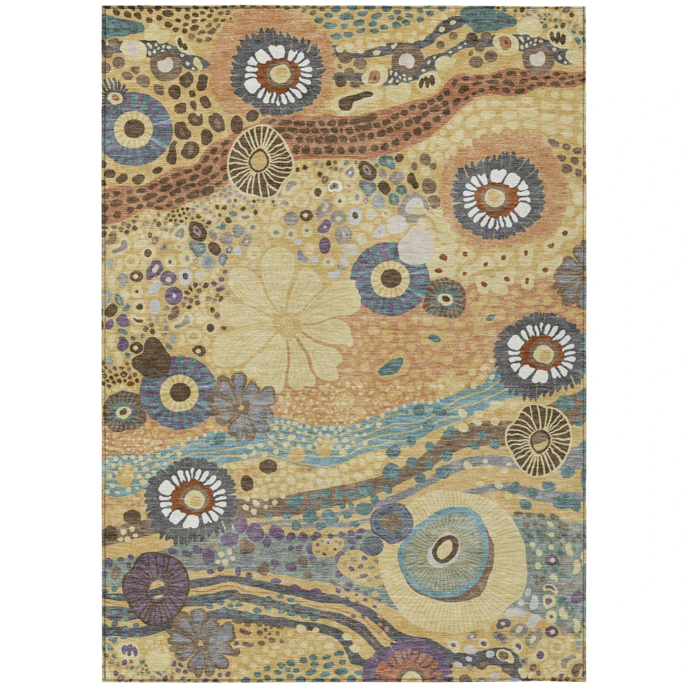 Chantille ACN2498 Gold 9' x 12' Rug