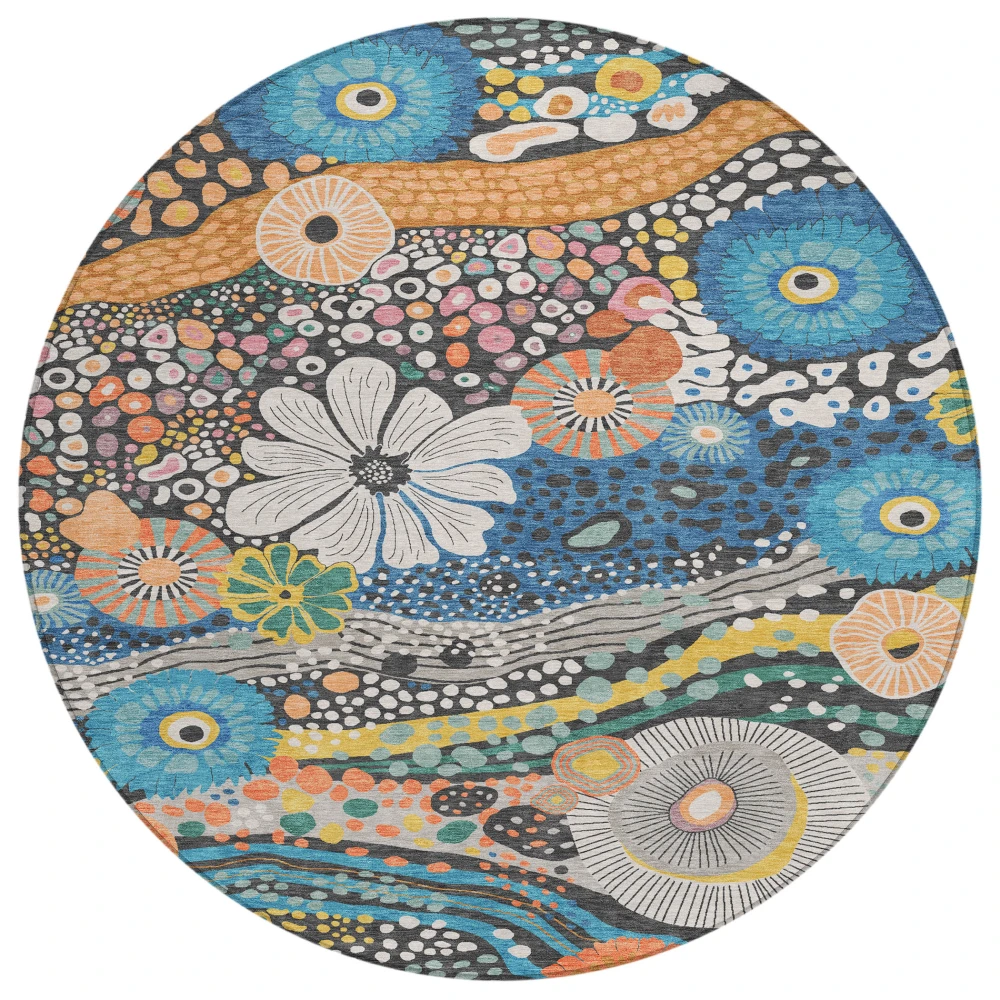 Chantille ACN2498 Granite 8' x 8' Rug
