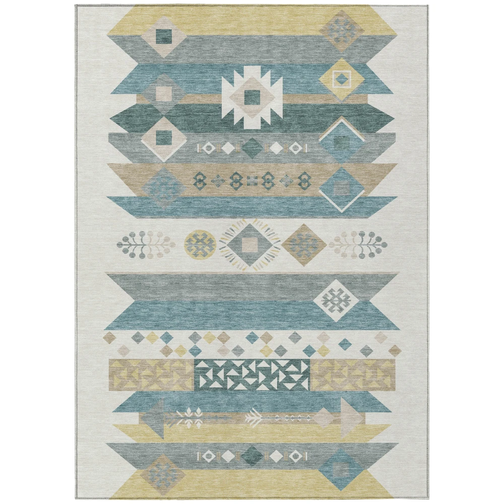 Chantille ACN2499 Ivory 5' x 7'6