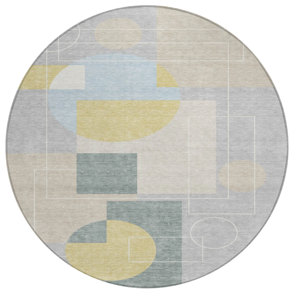 Chantille ACN2500 Silver 8' x 8' Rug