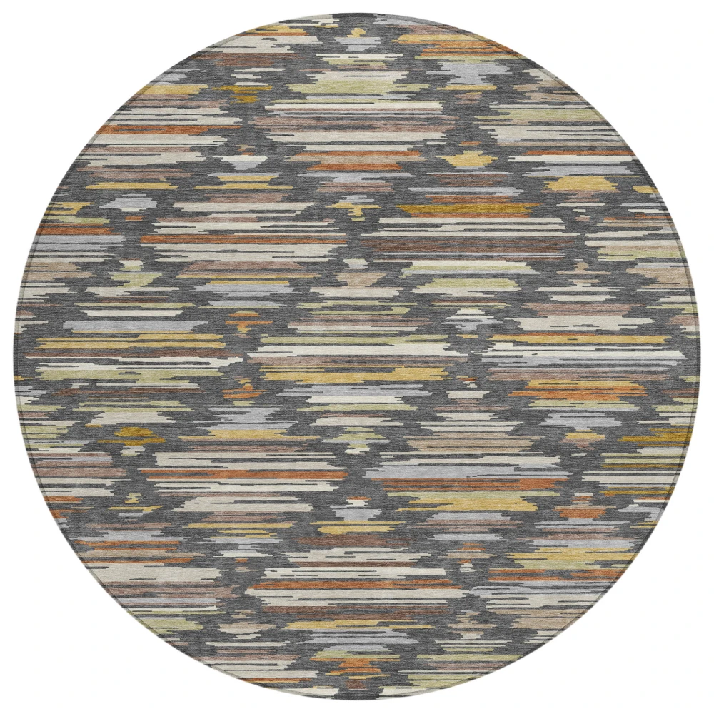 Chantille ACN2502 Charcoal 8' x 8' Rug