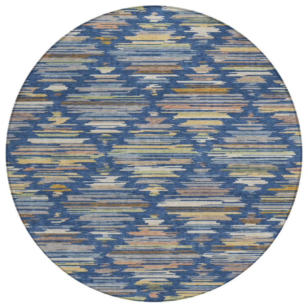 Chantille ACN2502 Navy 8' x 8' Rug