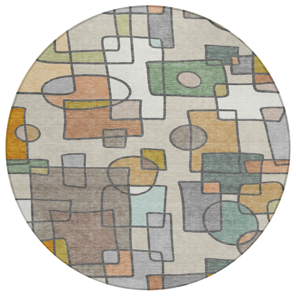 Chantille ACN2503 Beige 8' x 8' Rug