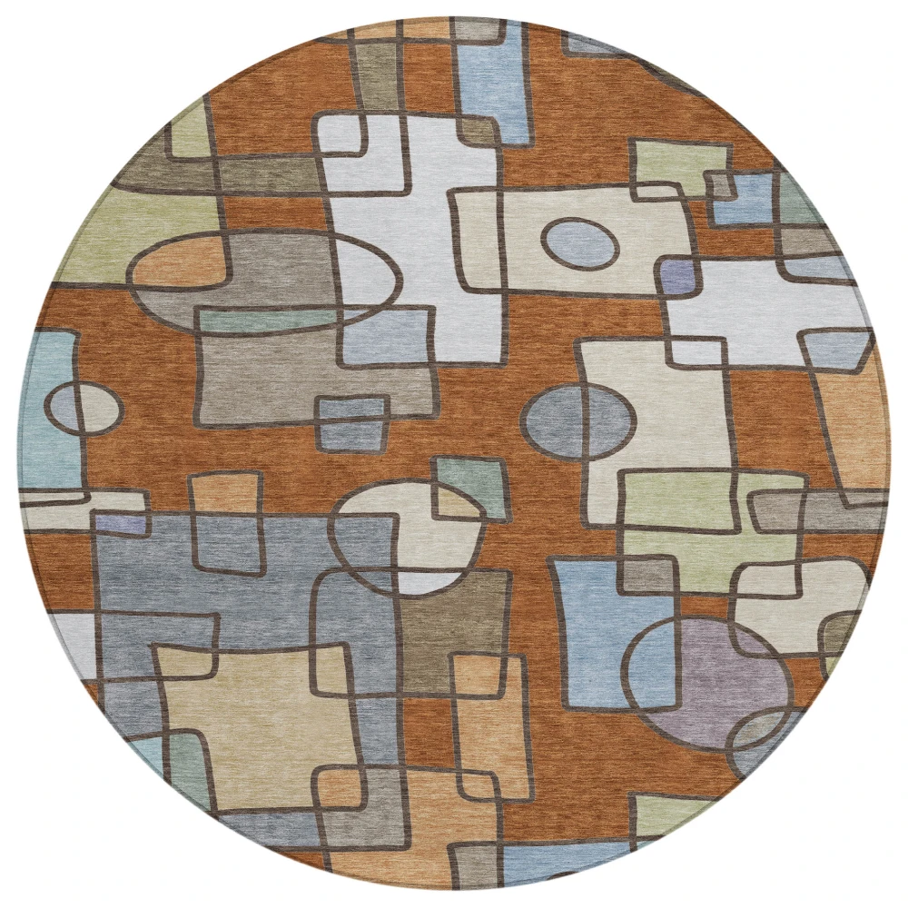 Chantille ACN2503 Paprika 8' x 8' Rug