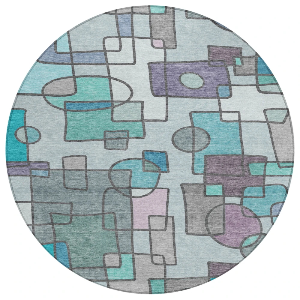 Chantille ACN2503 Teal 8' x 8' Rug