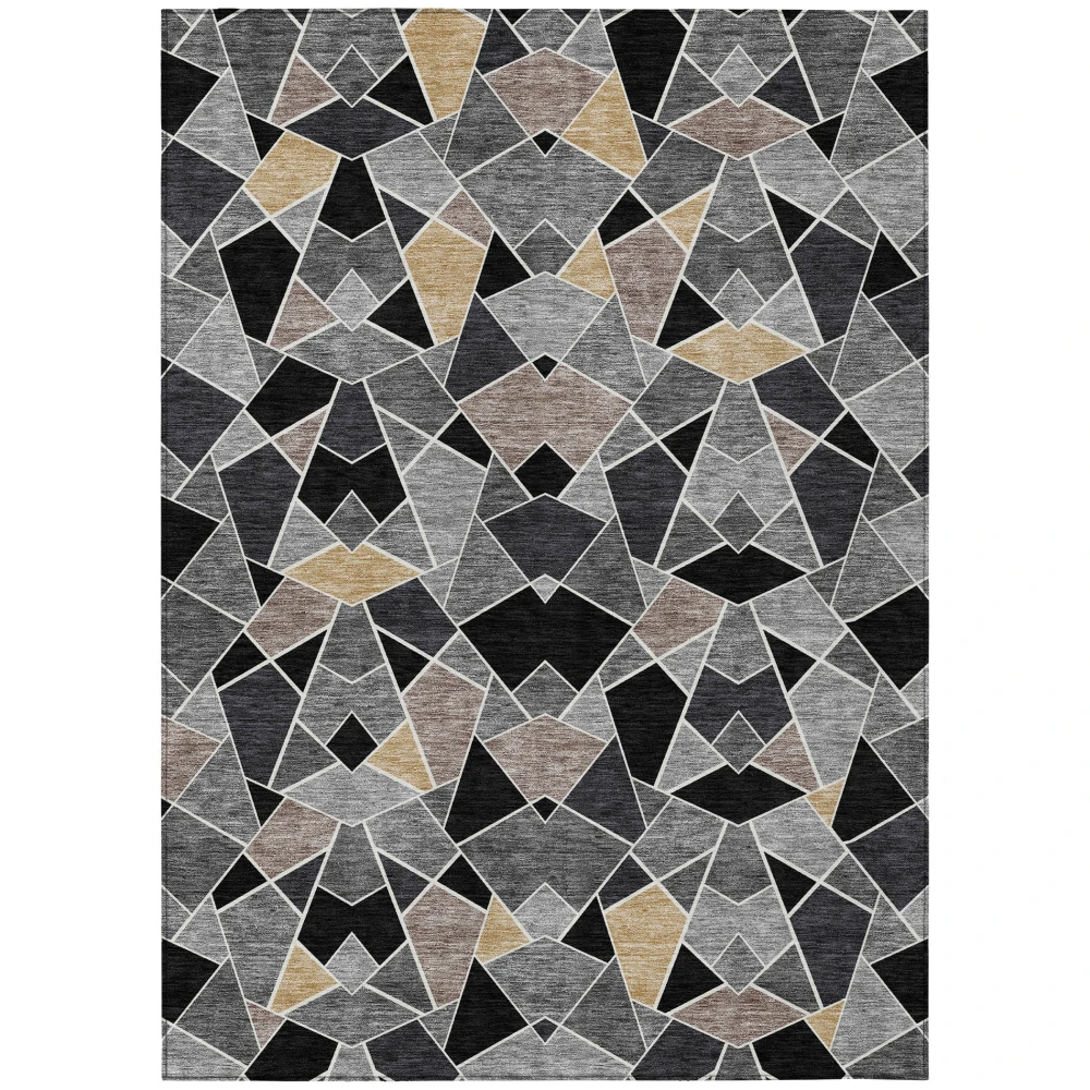 Chantille ACN2504 Black 5' x 7'6