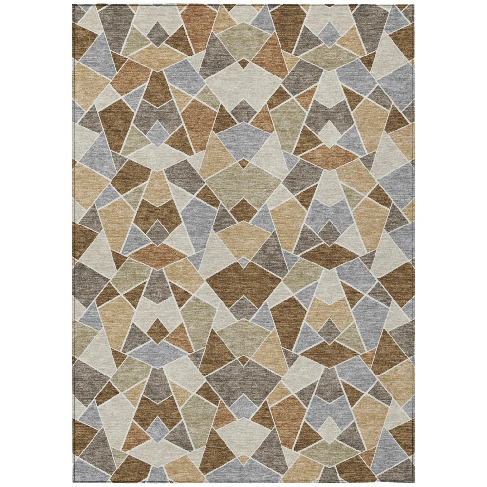 Chantille ACN2504 Chocolate 5' x 7'6