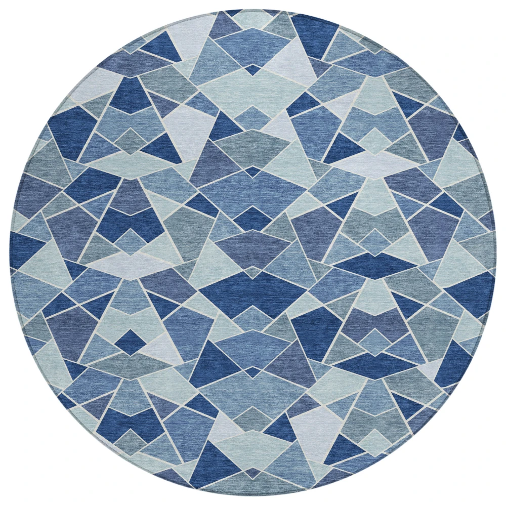 Chantille ACN2504 Navy 8' x 8' Rug