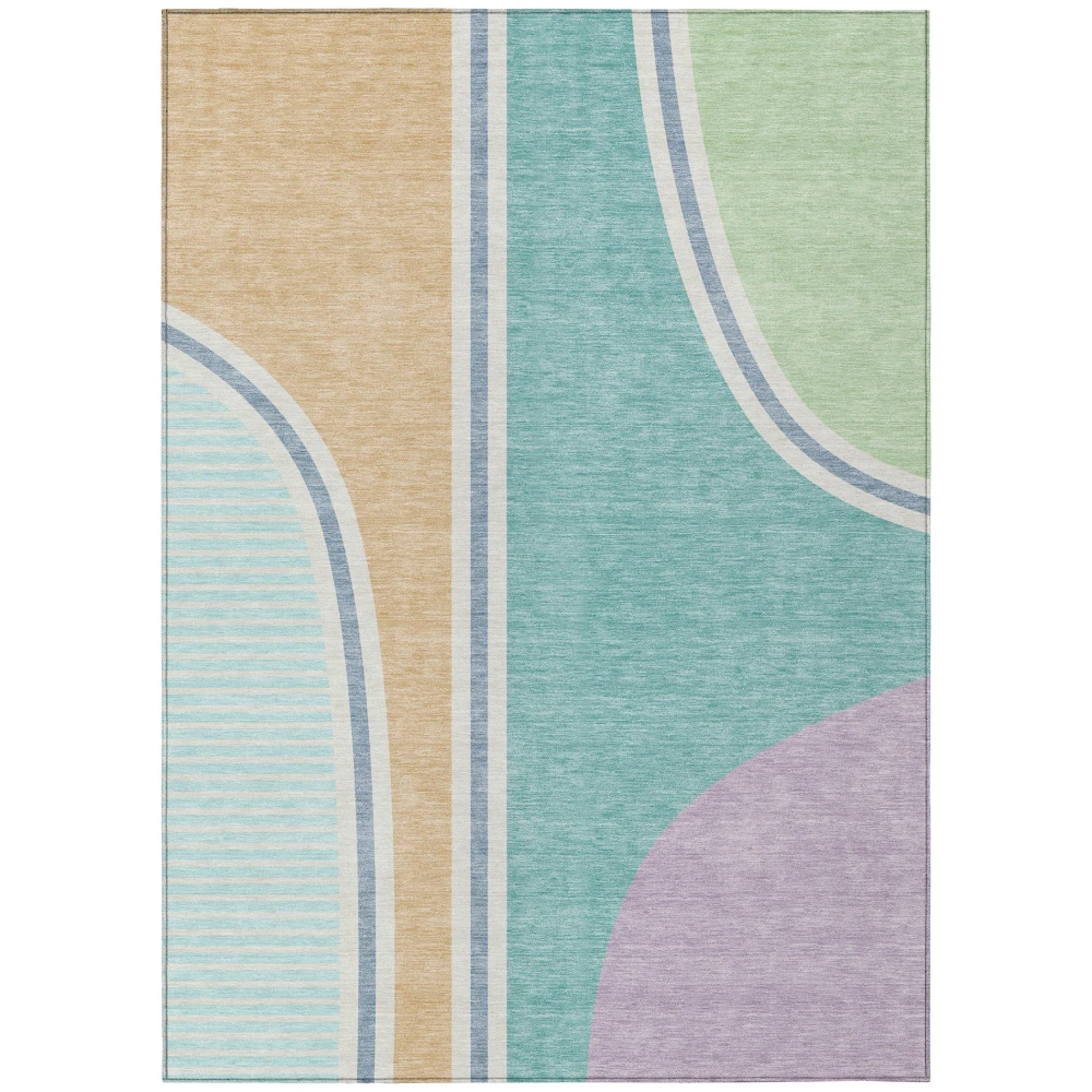 Chantille ACN2505 Aqua 3' x 5' Rug