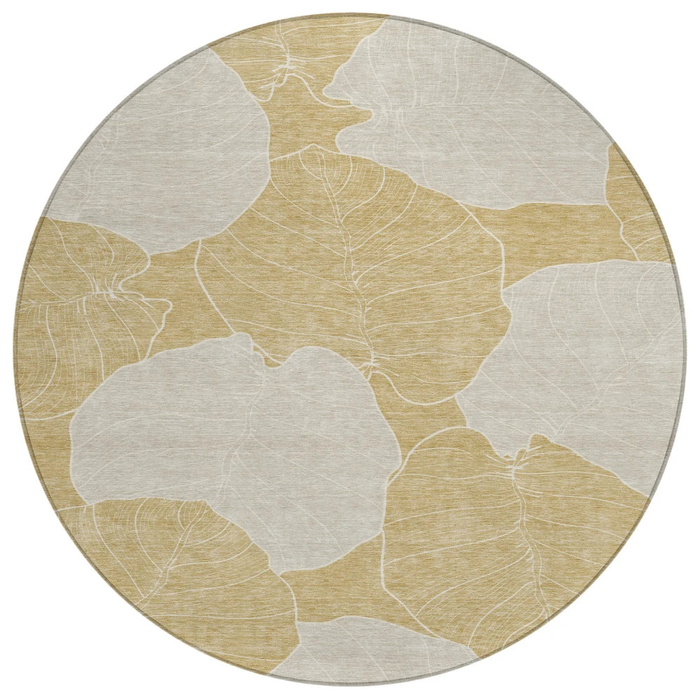 Chantille ACN2506 Gold 8' x 8' Rug