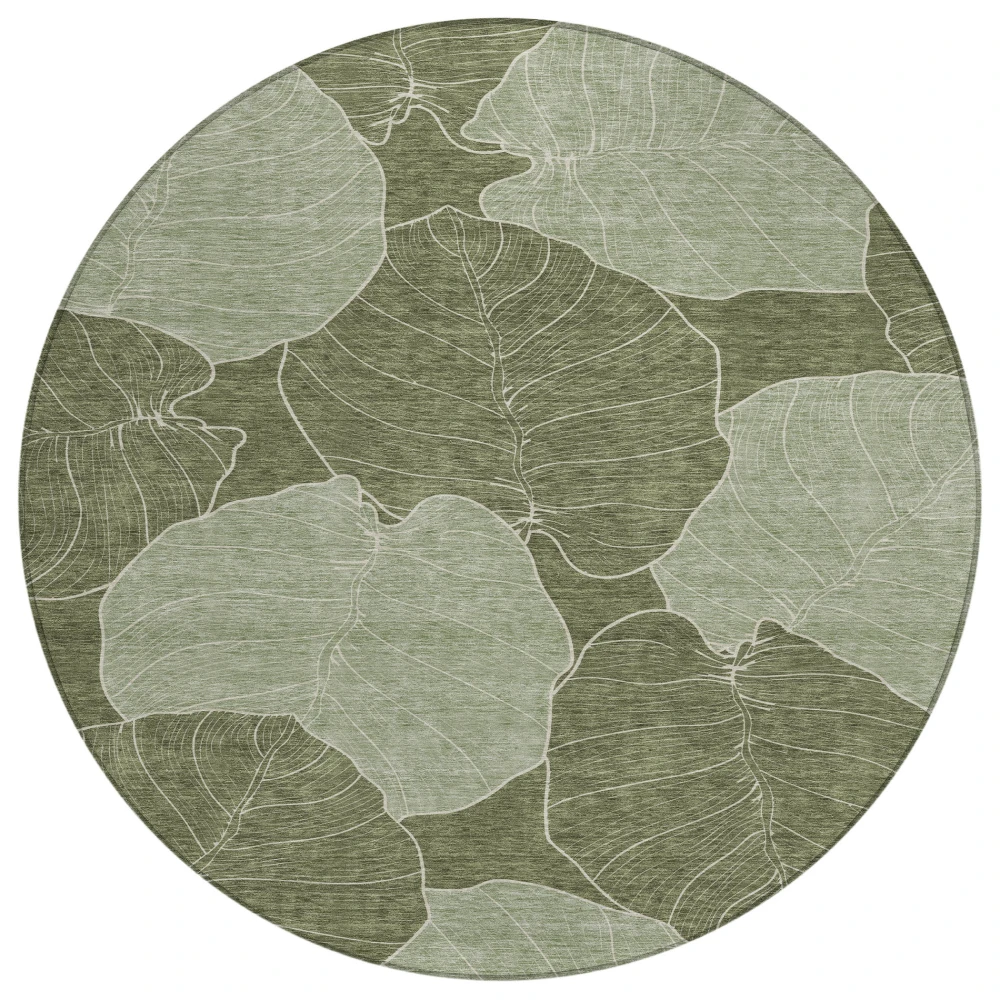 Chantille ACN2506 Olive 8' x 8' Rug
