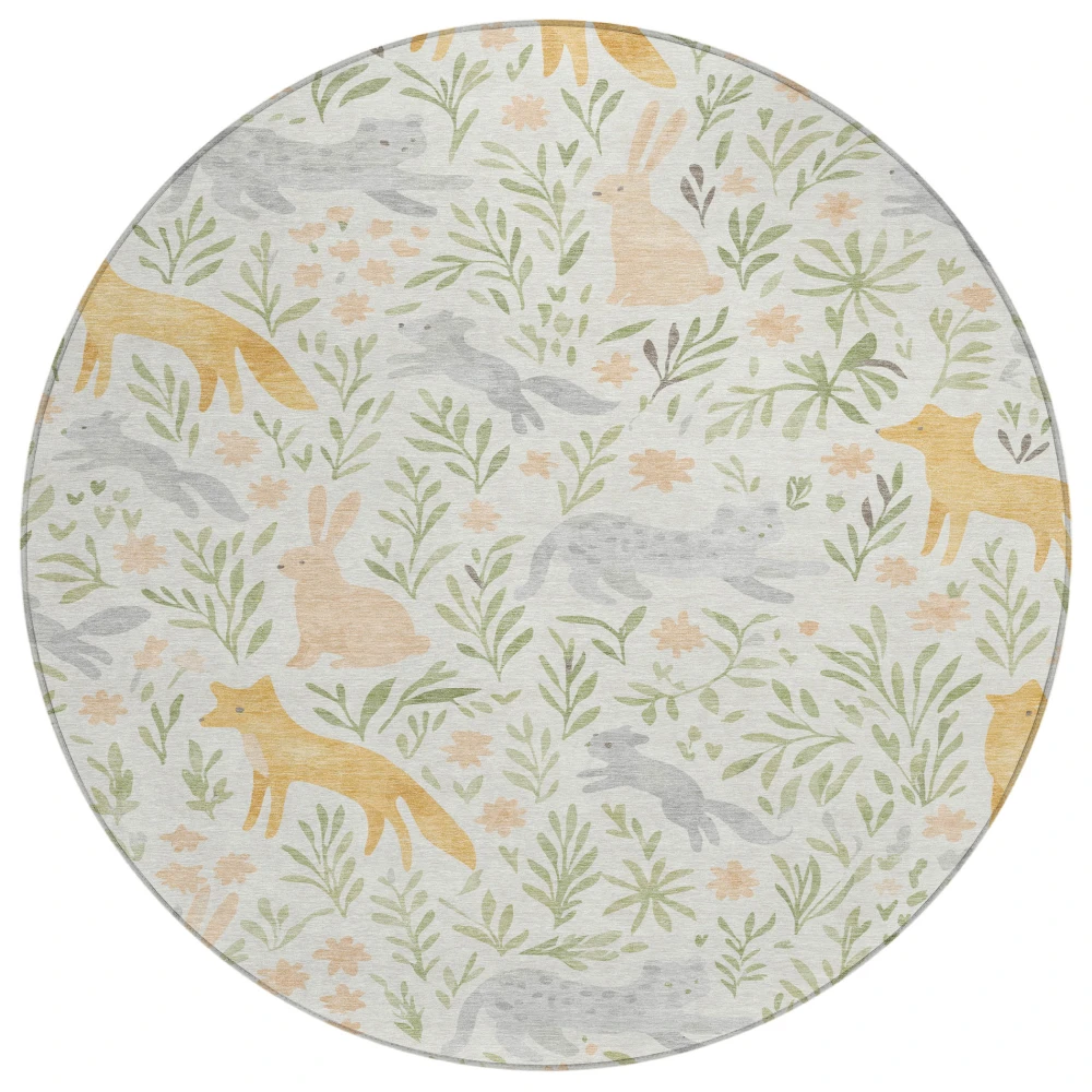 Chantille ACN2509 Ivory 8' x 8' Rug