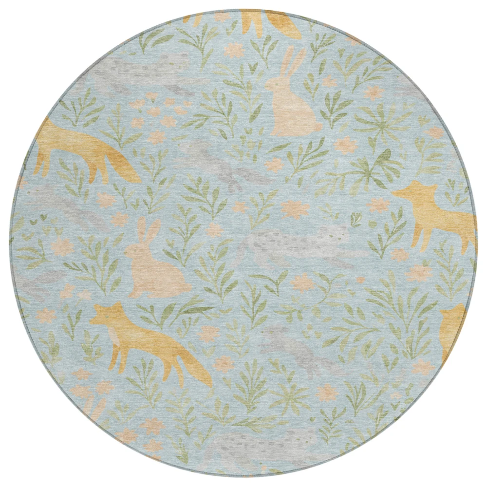 Chantille ACN2509 Sky 8' x 8' Rug