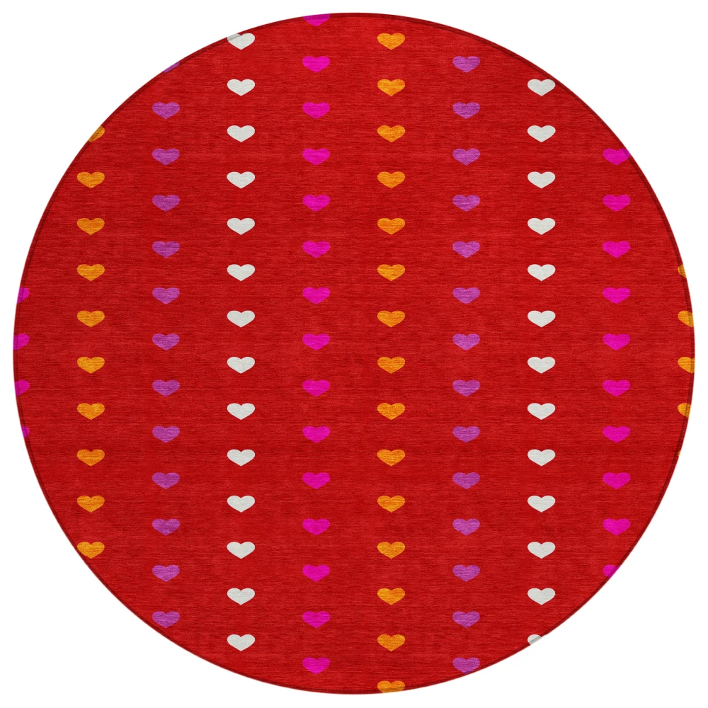 Chantille ACN2510 Red 8' x 8' Rug