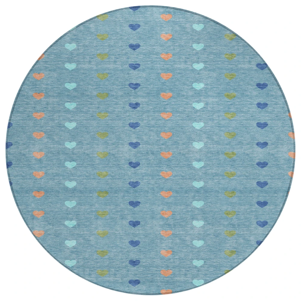 Chantille ACN2510 Teal 8' x 8' Rug