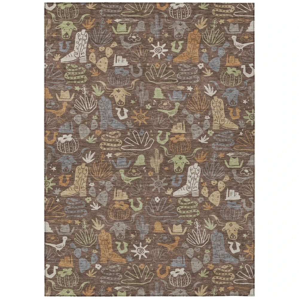 Chantille ACN2512 Chocolate 8' x 10' Rug