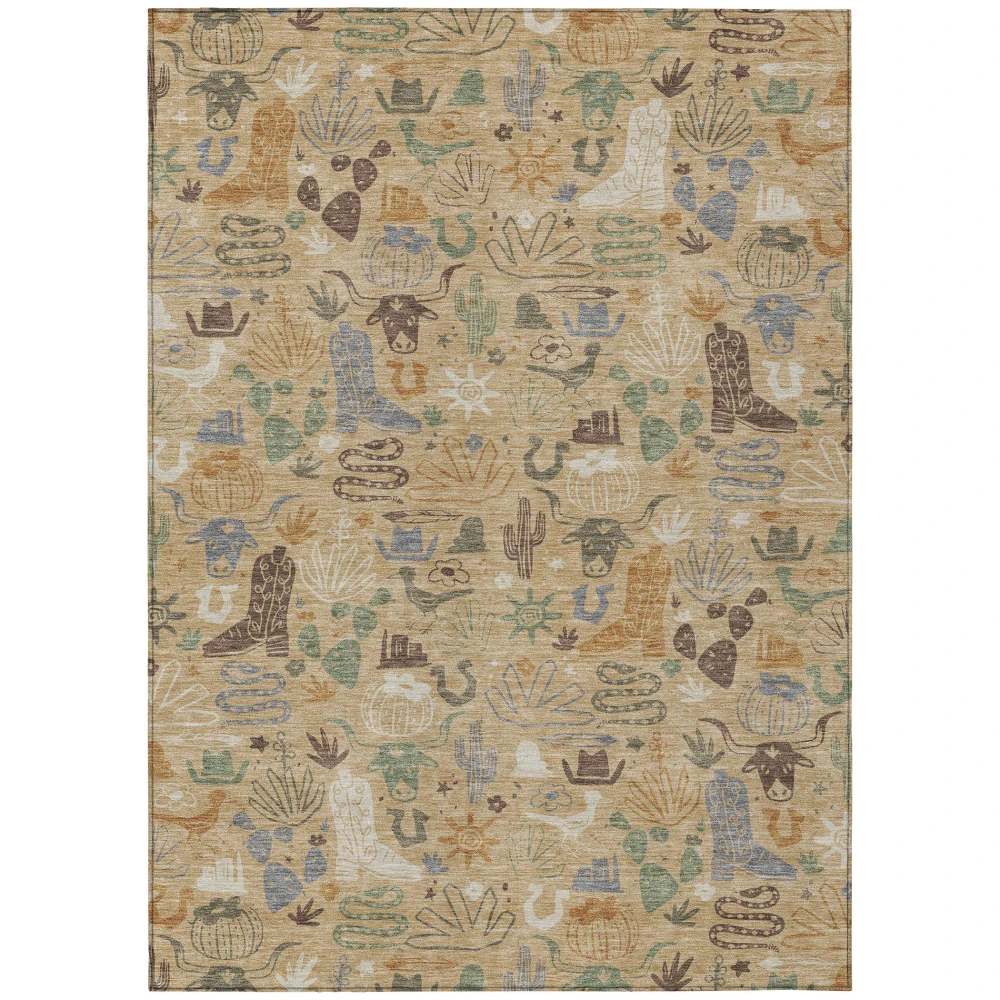 Chantille ACN2512 Gold 10' x 14' Rug