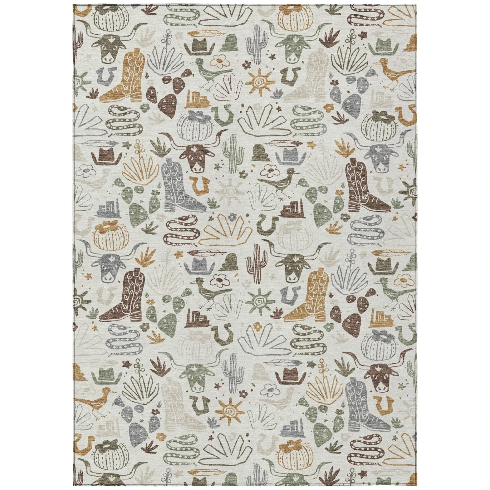 Chantille ACN2512 Ivory 8' x 10' Rug