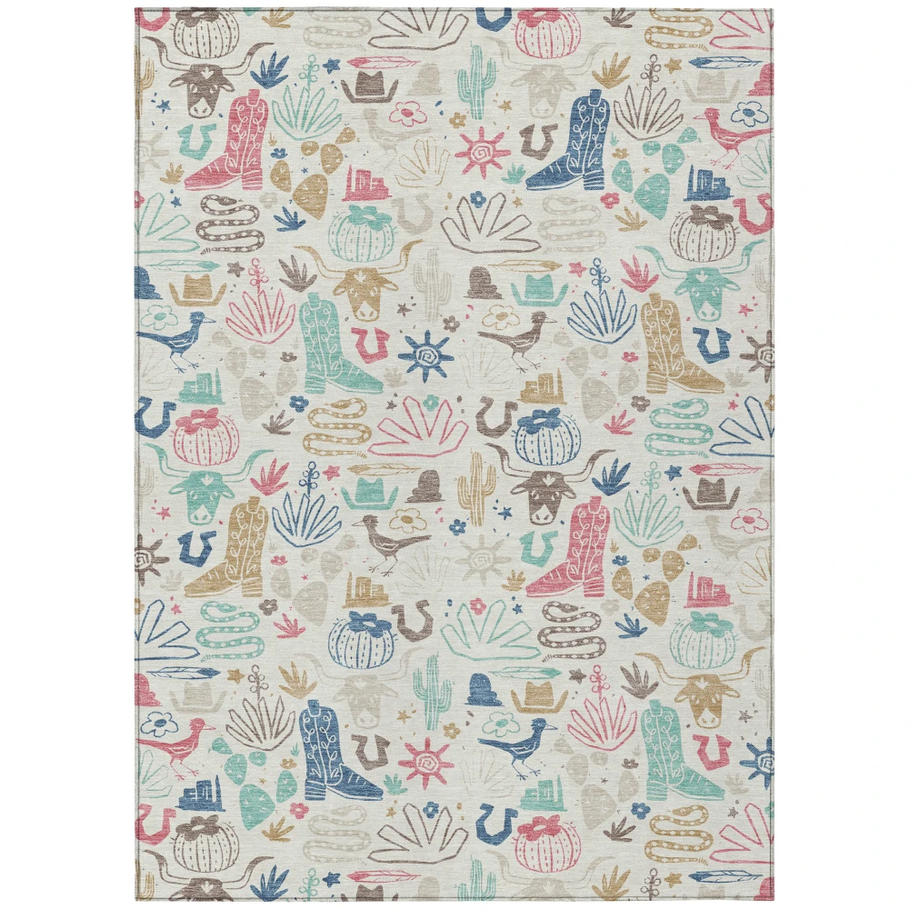 Chantille ACN2512 Linen 3' x 5' Rug