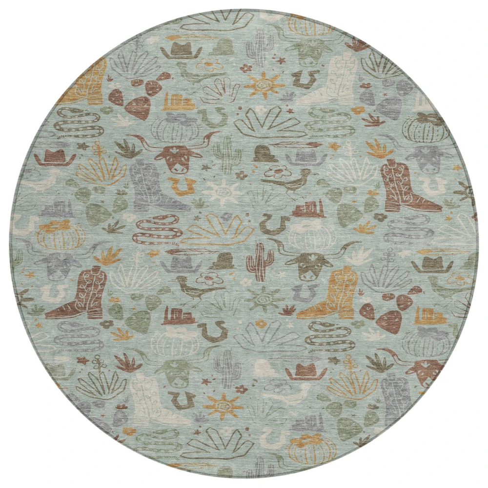 Chantille ACN2512 Sage 8' x 8' Rug