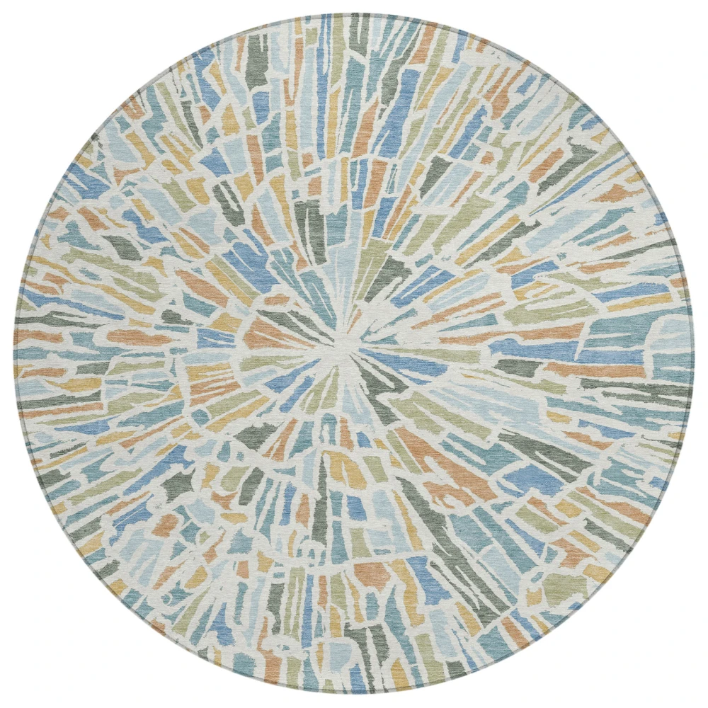 Chantille ACN2514 Blue 8' x 8' Rug