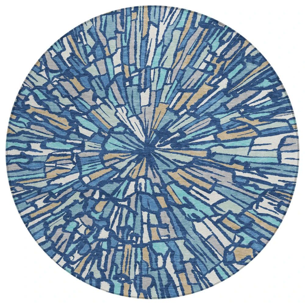 Chantille ACN2514 Navy 8' x 8' Rug