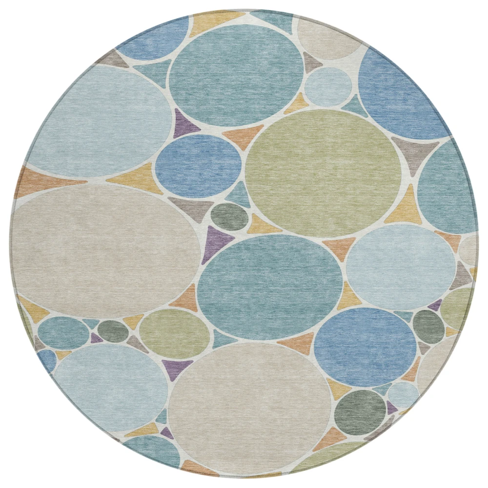 Chantille ACN2516 Blue 8' x 8' Rug
