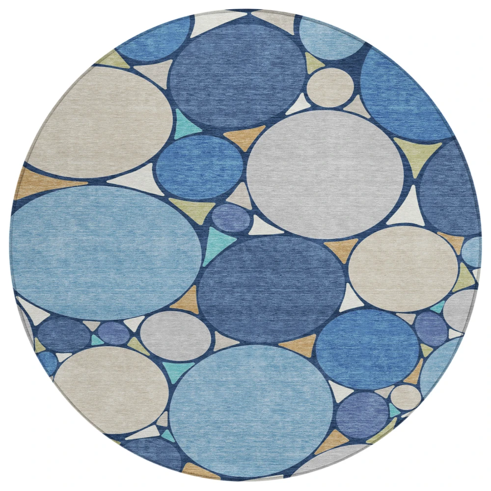 Chantille ACN2516 Navy 8' x 8' Rug