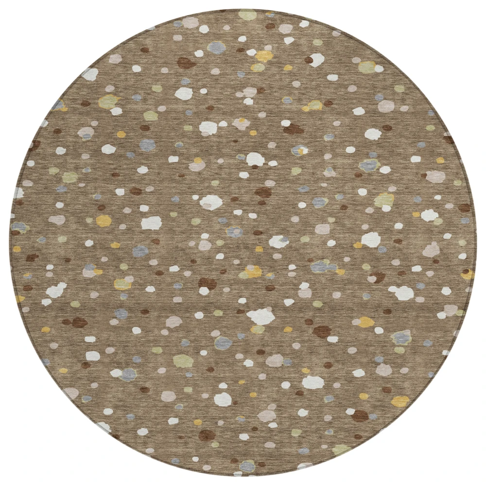 Chantille ACN2518 Brown 8' x 8' Rug