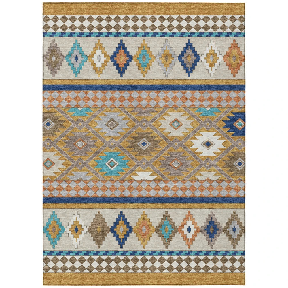 Chantille ACN2519 Gold 5' x 7'6