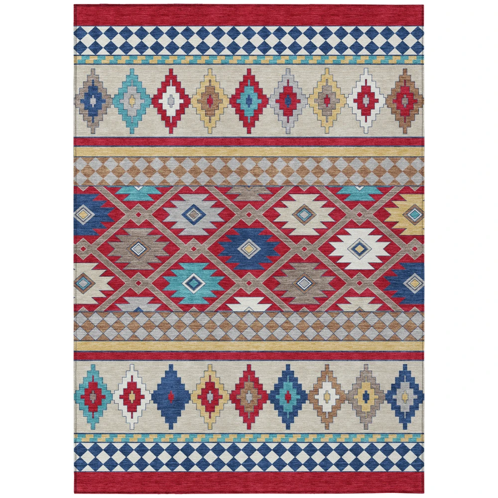 Chantille ACN2519 Red 3' x 5' Rug
