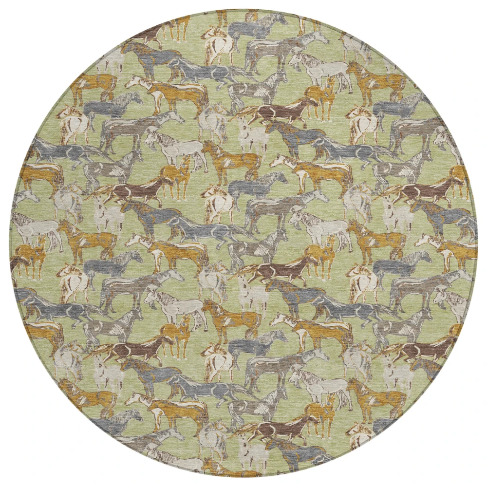 Chantille ACN2520 Aloe 8' x 8' Rug