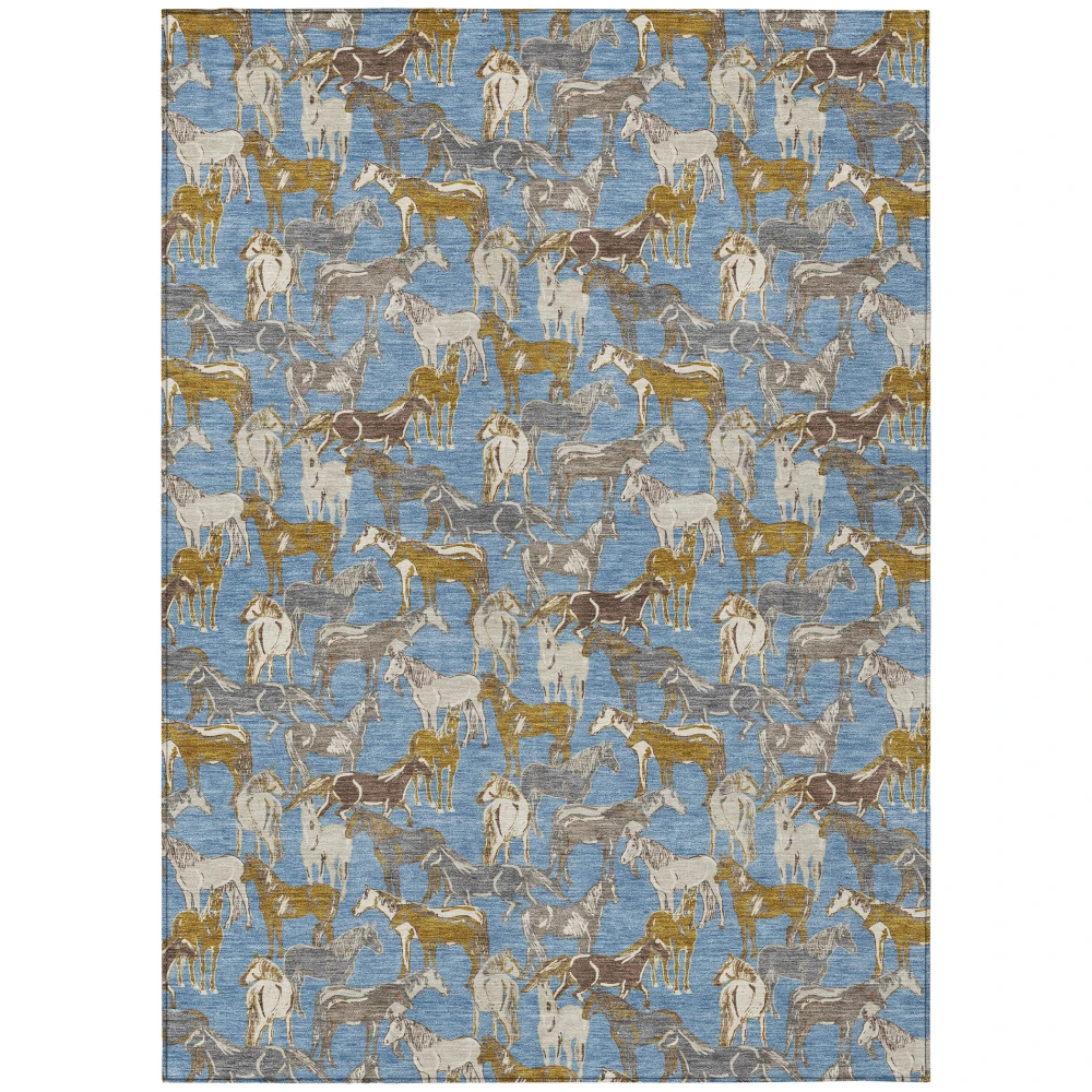 Chantille ACN2520 Denim 3' x 5' Rug