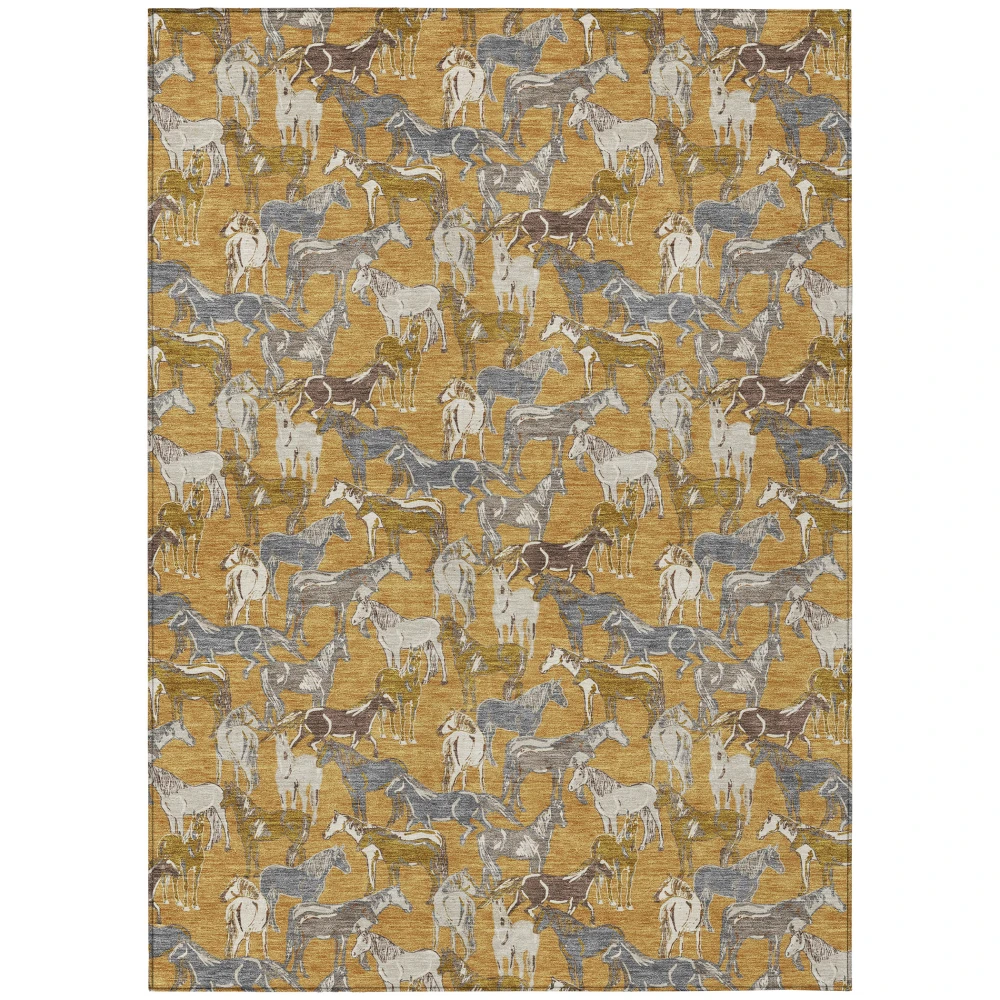Chantille ACN2520 Gold 8' x 10' Rug