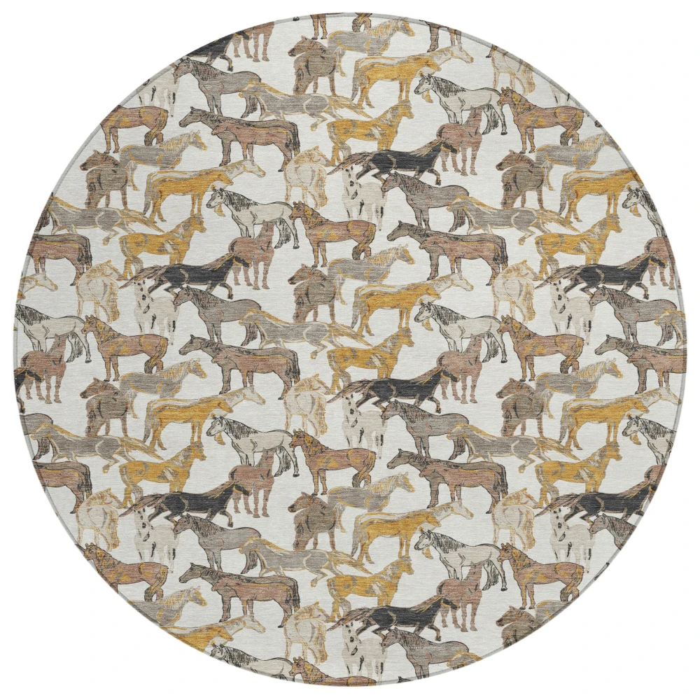 Chantille ACN2520 Ivory 8' x 8' Rug