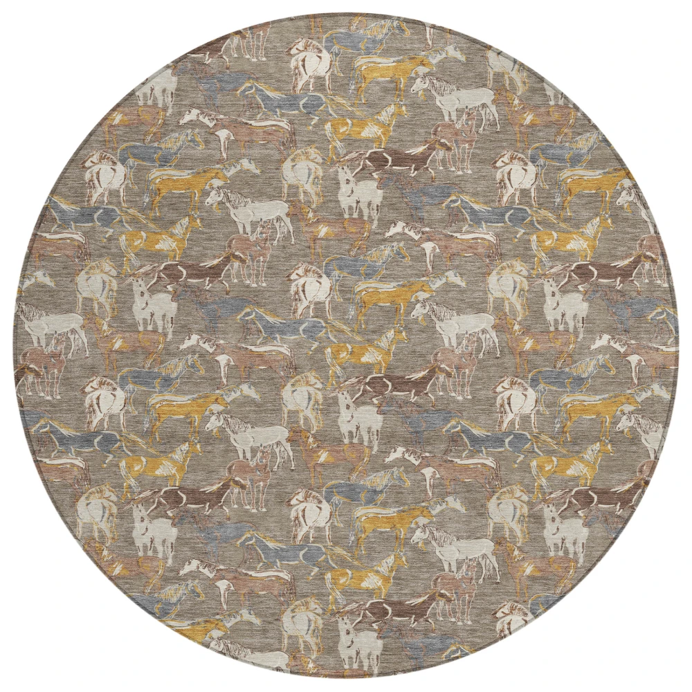 Chantille ACN2520 Taupe 8' x 8' Rug