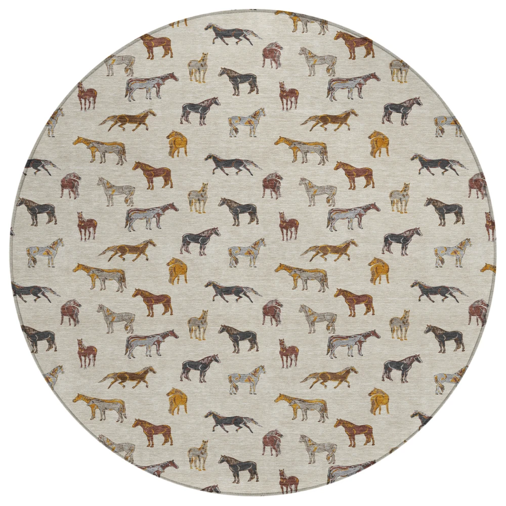 Chantille ACN2521 Beige 8' x 8' Rug