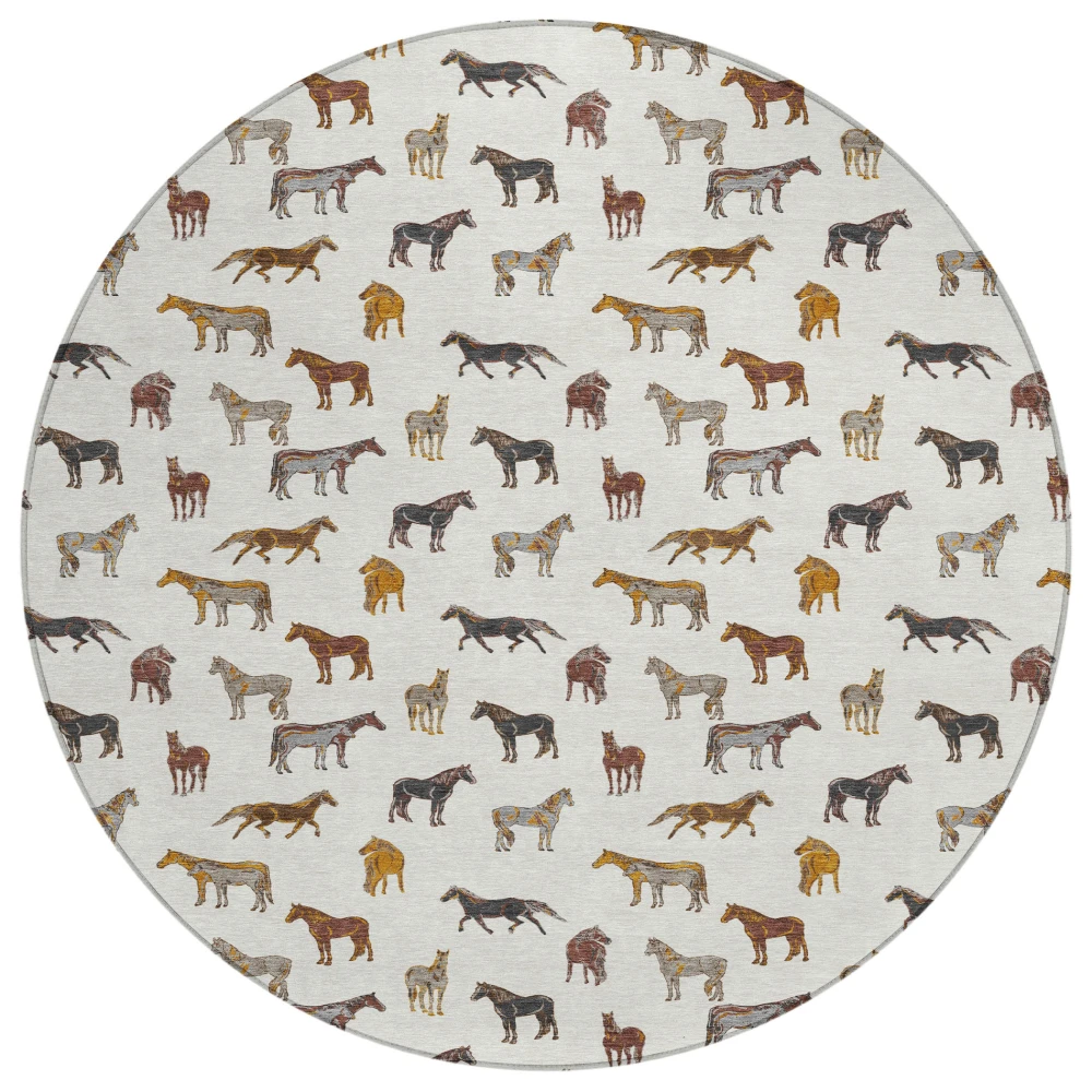 Chantille ACN2521 Ivory 8' x 8' Rug