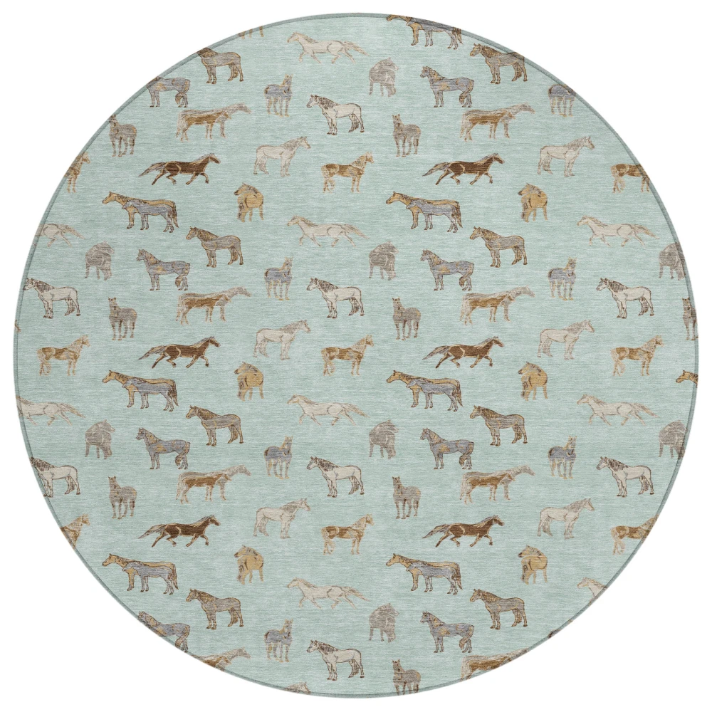 Chantille ACN2521 Mint 8' x 8' Rug