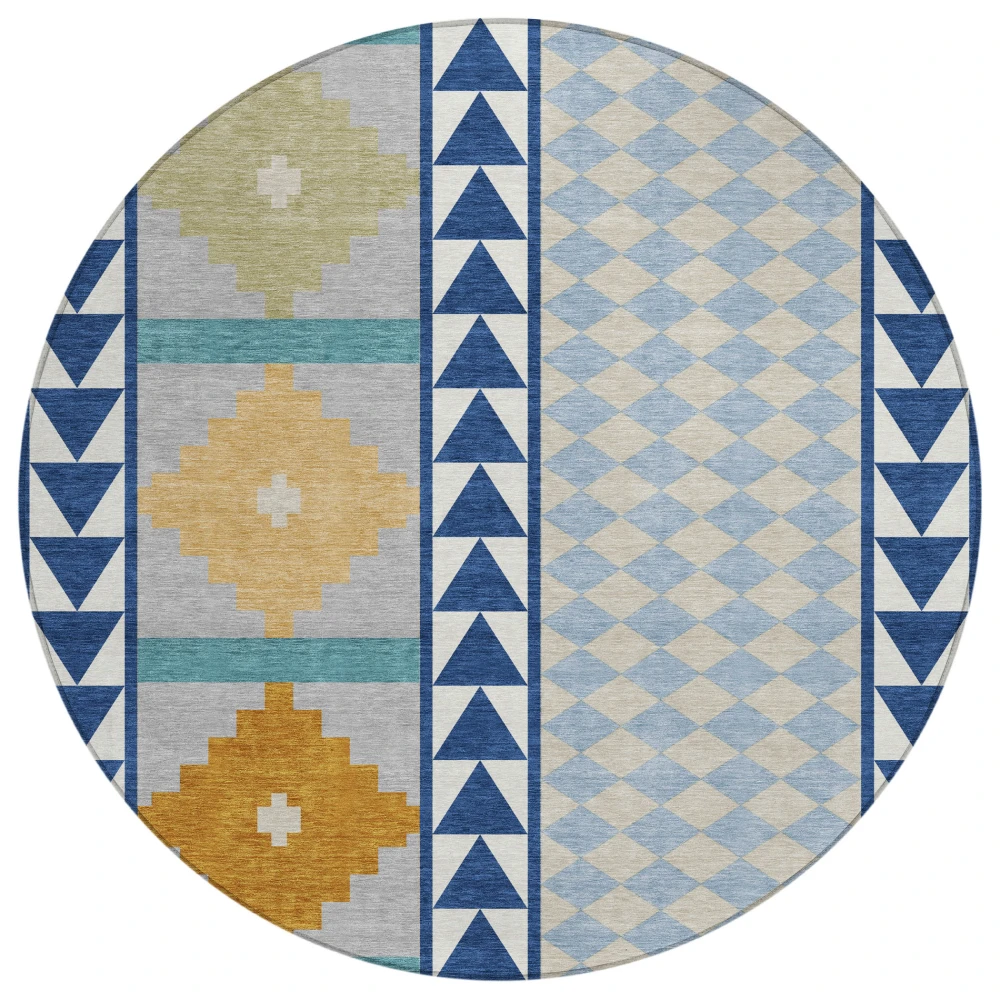 Chantille ACN2522 Navy 8' x 8' Rug