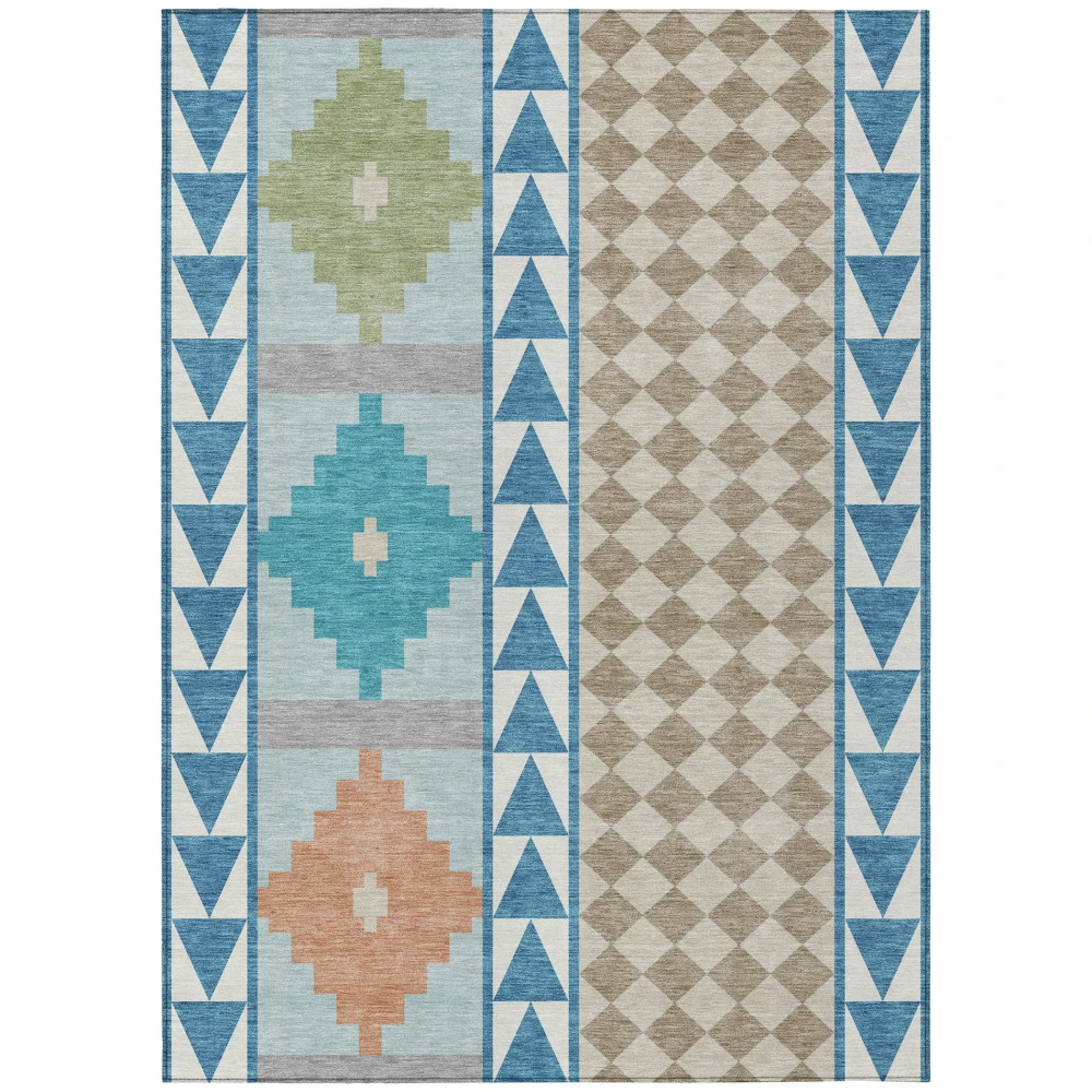 Chantille ACN2522 Teal 5' x 7'6
