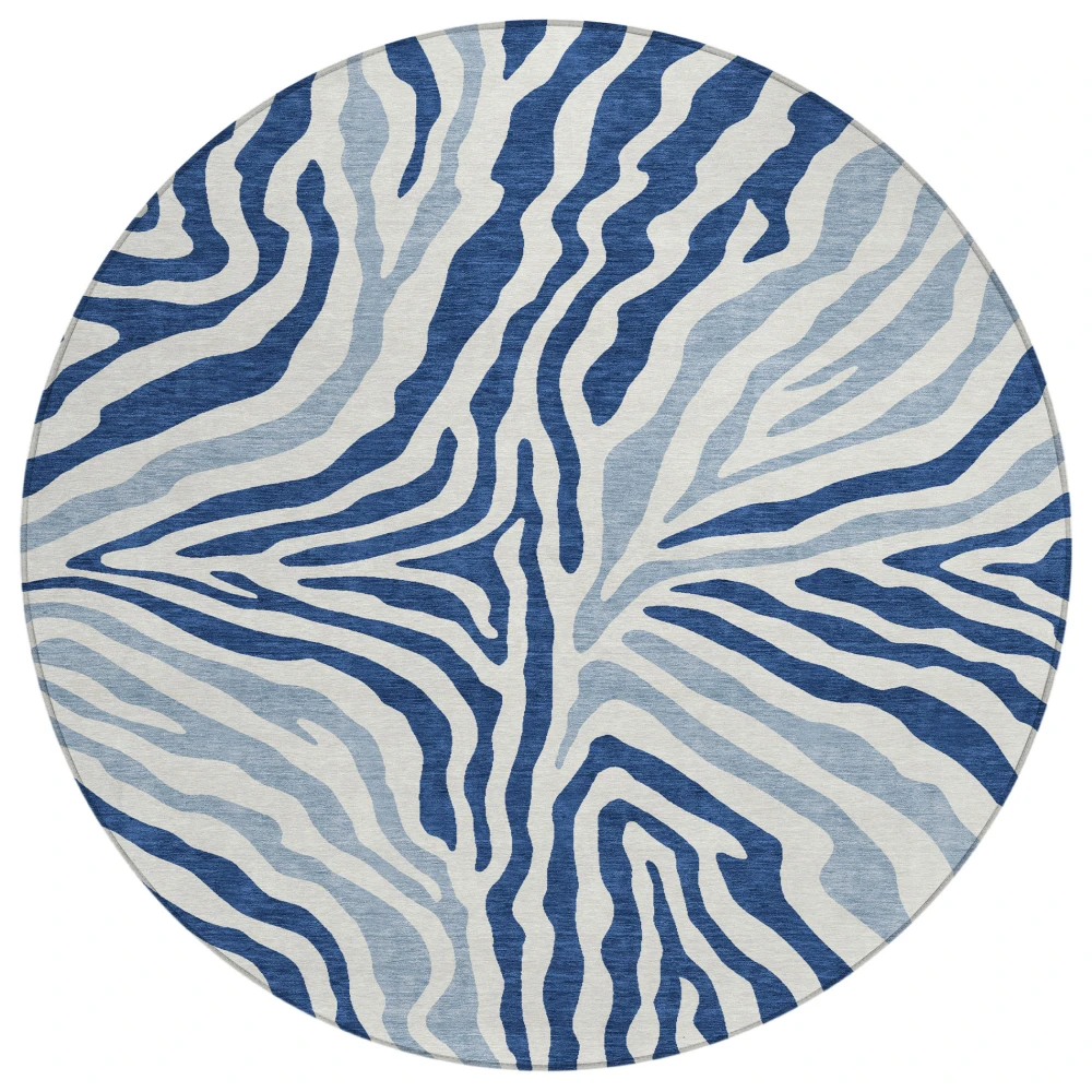 Chantille ACN2523 Navy 8' x 8' Rug