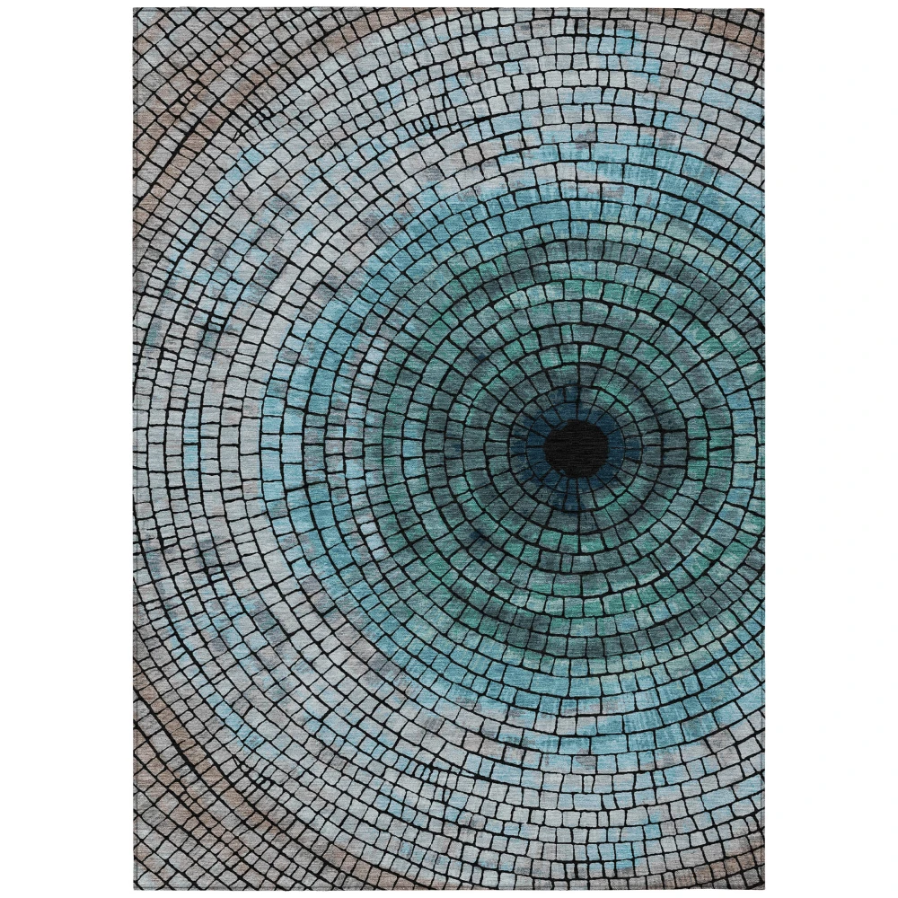 Chantille ACN2524 Teal 3' x 5' Rug