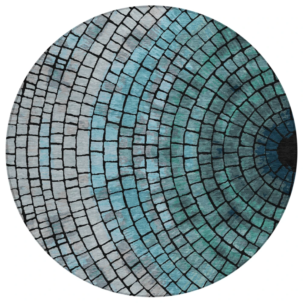 Chantille ACN2524 Teal 8' x 8' Rug