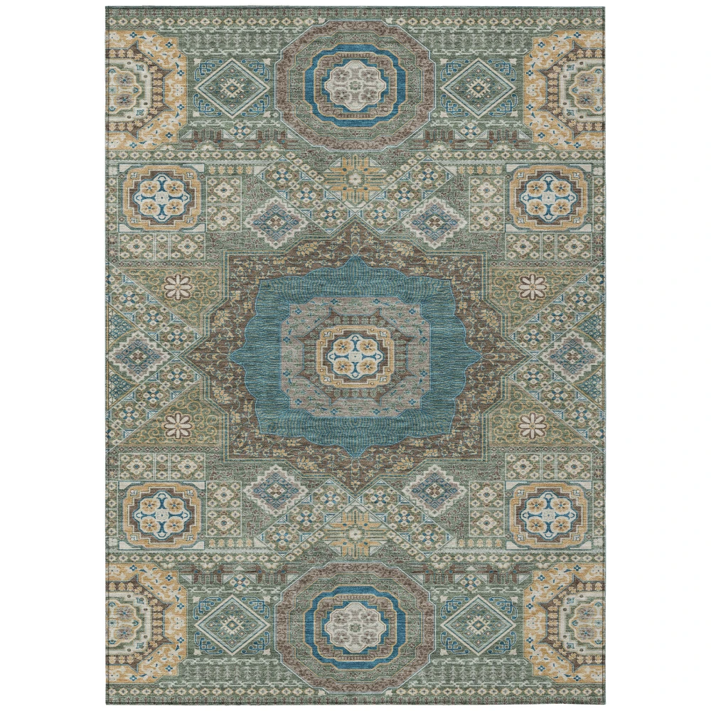 Chantille ACN2525 Basil 5' x 7'6