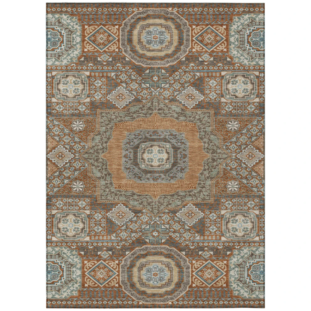 Chantille ACN2525 Paprika 5' x 7'6